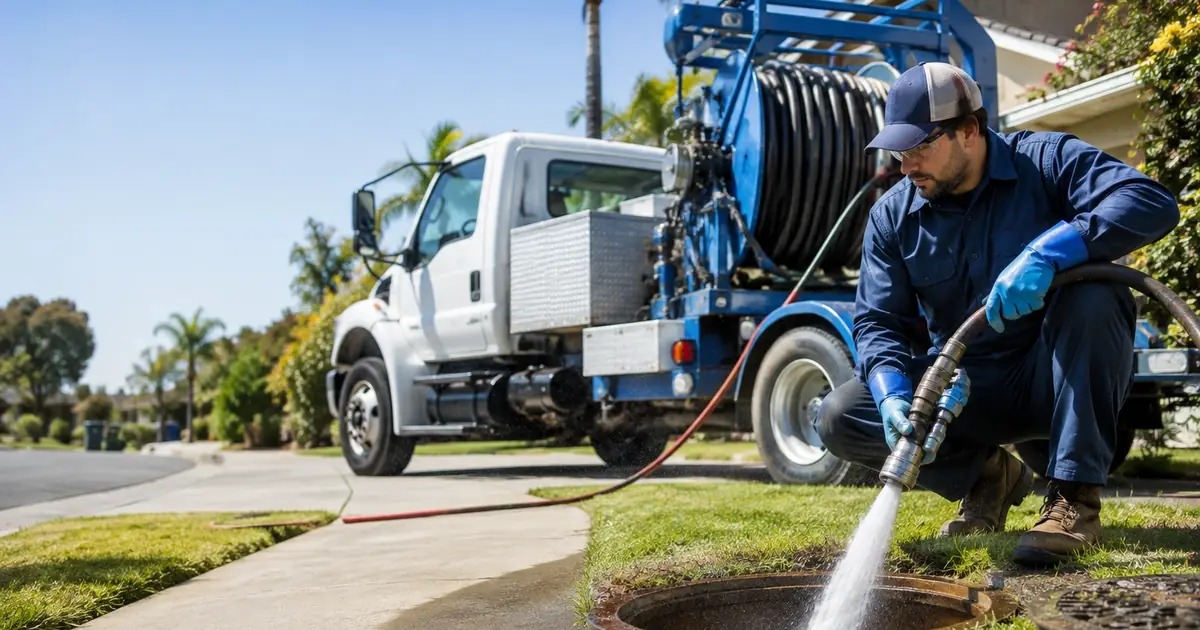 Hydro jet sewer cleaning Brentwood